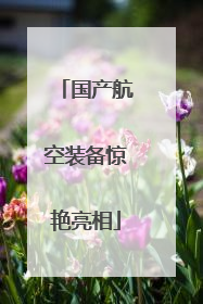 国产航空装备惊艳亮相